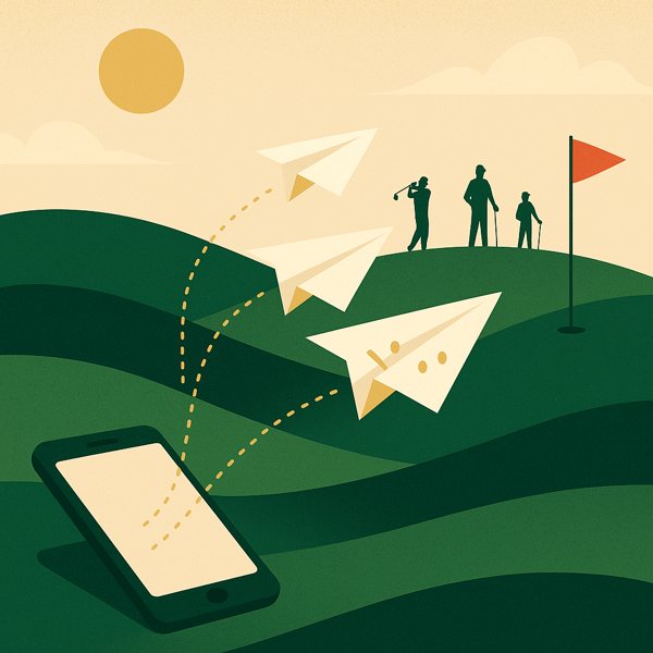 Buddies get a text